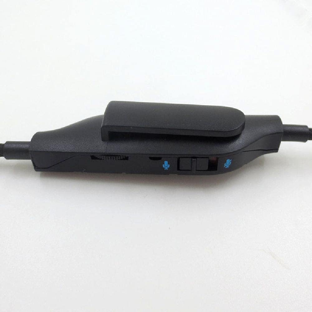 100 Hz-20 kHz 3,5 mm zamiennik słuchawek kabel audio przewód z regulacją głośności do zestawu słuchawkowego Logitech G633 G635 G933 G935