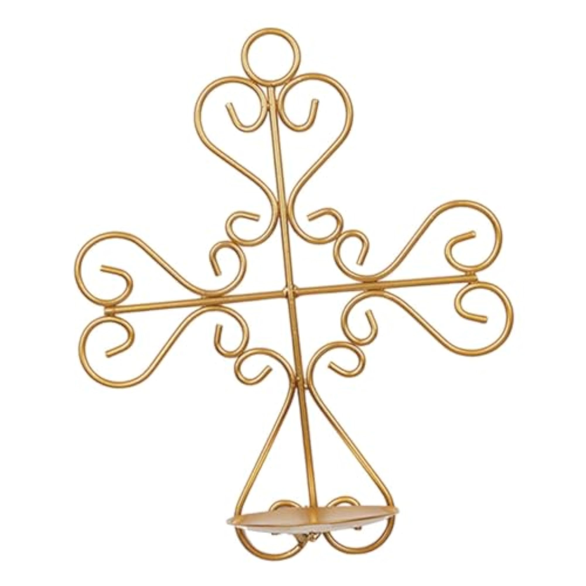 Simple Pillar Candle Holder Stand for Fireplace