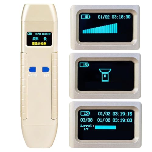 Amhuui Detector Antiespía GPS y Cámara Oculta
