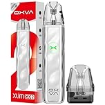 Oxva Xlim Go 2 Vape Pod Kit 1500 mAh & 2A Fast 30 Minute Charging, Unitech 2.0, 5-Day Use, 8 Colours, Built In Battery Pods, Refillable, No Nicotine (METAL SILVER)