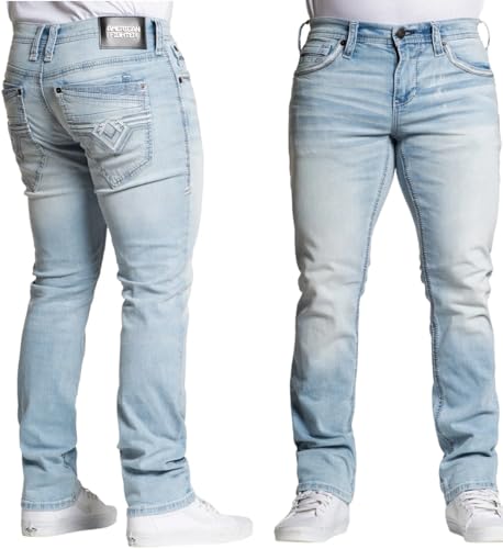 American Fighter Men's Denim Jean Defender Aiden Inseam 34