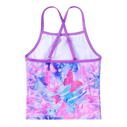 Image of Girls Tankini Swimsuit Two Piece Bathing Suit 3-13 Years