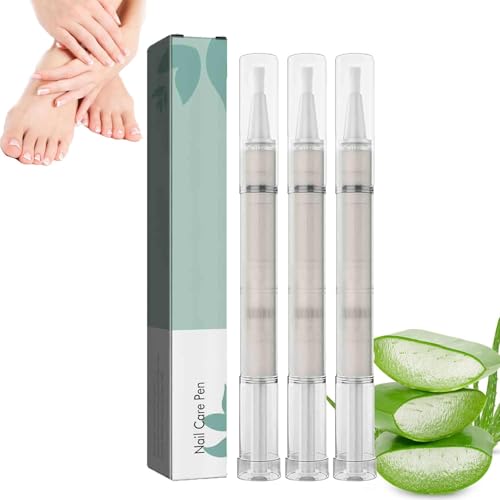 Nail Care Pen Fungus, Anti Fungal Pen, Anti Fungal Nail Treatment for Toenails, Natural Ingredients Nails Serum, Nails Strengthener with Tea Tree Oil, Vitamin E & Aloe Vera (3)