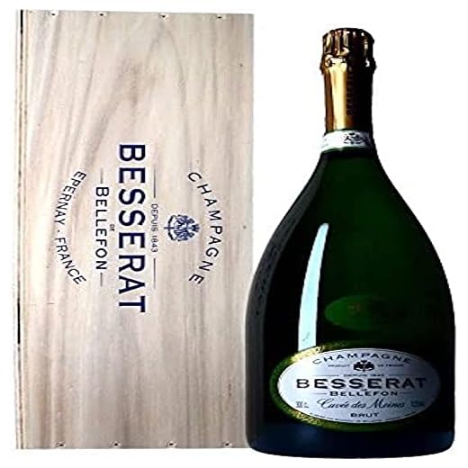 Champagne Besserat de Bellefon Cuvée des Moines 3L + Caisse bois