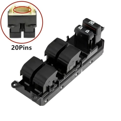 Interruptor de elevalunas para arreglar el control de lunas de tu Toyota Avensis Verso 2