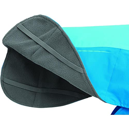 RUFFWEAR Hundejacke „Vert“, Wasserdichter Hundemantel – Atoll-Blau, XL