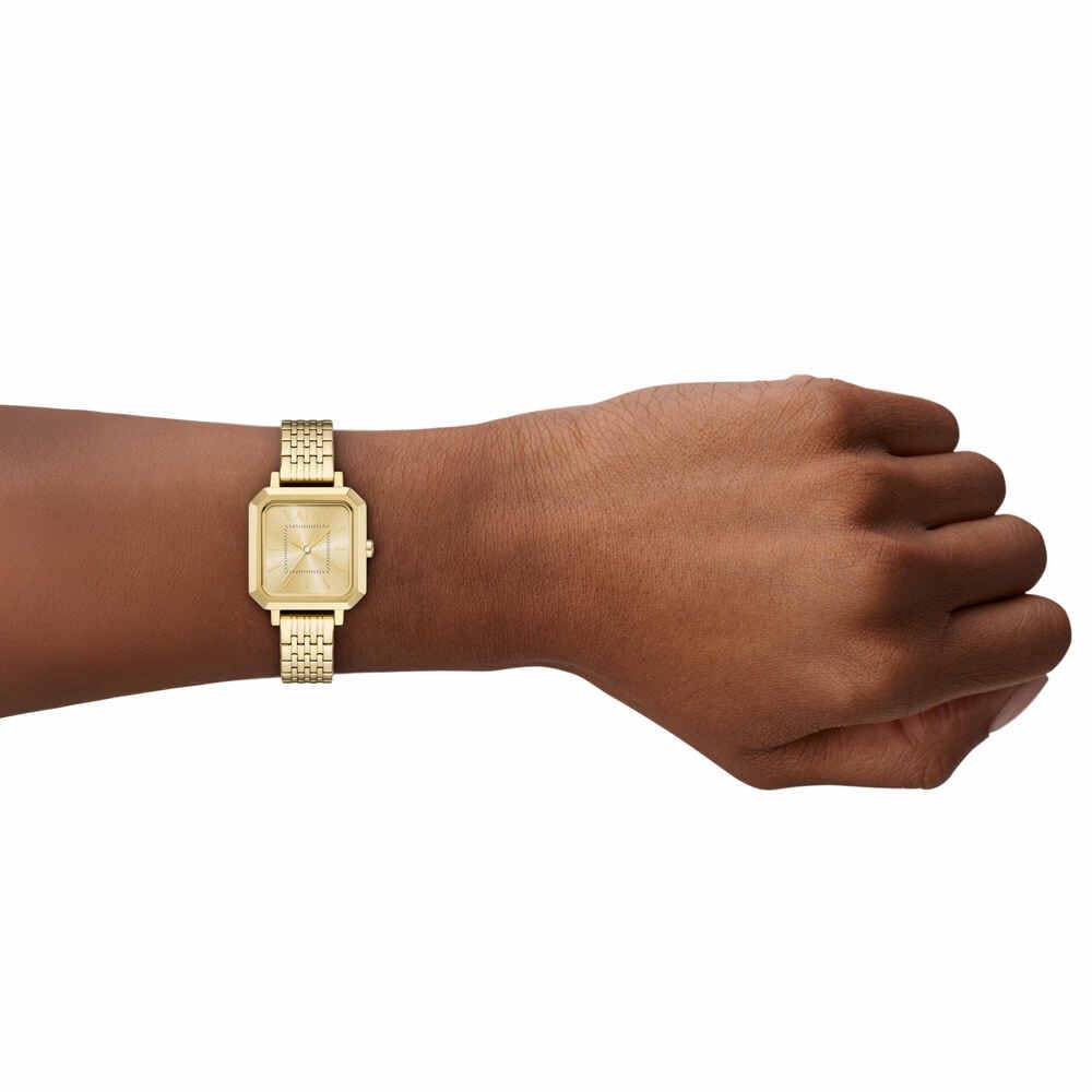 Armani Exchange Orologio da uomo, Movimento cronografo al quarzo e cassa da 42 mm con cinturino in acciaio inossidabile