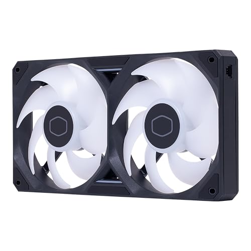Image of Cooler Master SickleFlow Edge 240 Single-Frame aRGB PC Case|Liquid Cooler Fan, 240mm, Convenient Single Modular Cable, PWM 2,050 RPM, Air Balance Blades, Loop Dynamic Bearing, aRGB Lighting
