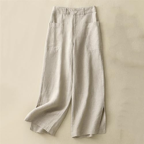 Casual Pants for Women, High Waisted Wide Leg Trousers for Daily Wear, Office | Flattering Fit for All Body Types3