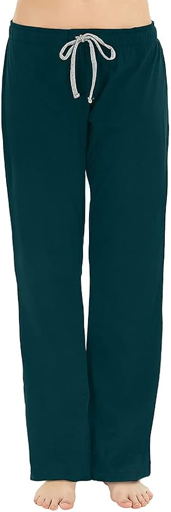 U2SKIIN Womens Cotton Pajama Pants, Comfortable Pajama Pants for Lounge Soft Lightweight Sleep Pj Bottoms for Women at  Women’s Clothing store