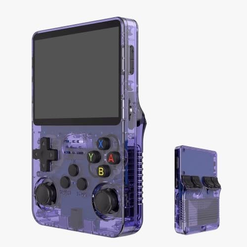 New World R36S Retro Handheld Video Game Console 3.5 inch Retro Handheld Video Games Consoles Built-in Rechargeable Battery Portable Style Hand Held Game Consoles