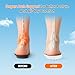 4D Cloud-Like Comfort Soles for Men - Soft Memory Foam Cushioning Insoles - Trim to Fit Steppers Insoles with Arch Support for Foot Pain Relief and Fatigue Reduction(US M 7.5-10.5)