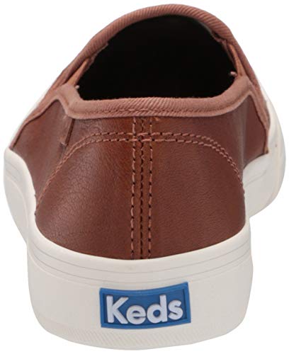 Keds Womens Double Decker Leather Jjml Sneaker, Cognac, 7 Us #TOP2
