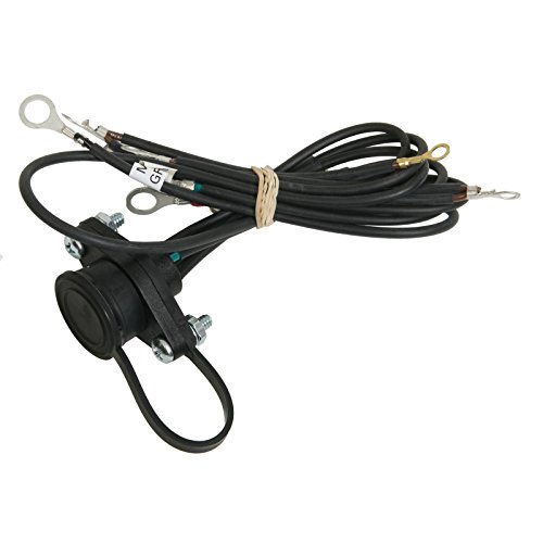 WARN 39886 Winch Component Accessory: Remote Control Socket Assembly for 5 Wire Electrical System