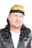 The Fury Mullet Wig Skull Cap