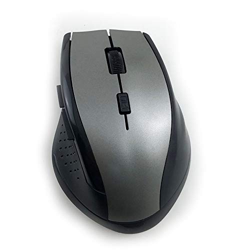 Souris sans fil 2.4G grise ergonomique contre la fatigue du poignet