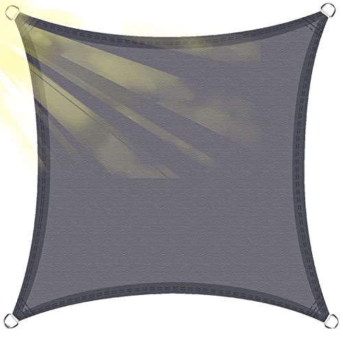 Voile d'ombrage carrée 2 x 2 de qualité commerciale solid terrasse - 2