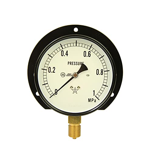 右下精器 汎用圧力計B100・G3/8 S-42・1.0MPA
