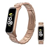 👉【Tamaño de la correa】La Correa Galaxy fit 2 se adapta a muñecas de 150 mm a 210 mm. Adecuado para muñecas pequeñas o grandes. Confirme el modelo de reloj antes de comprar, para no comprar el modelo de correa de reloj incorrecto.