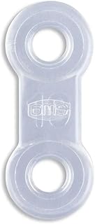 10 Pack: Replacement Straps for Anti-Snoring Appliance, 100% Latex Free Straps, EMA Compatible Straps (Clear (Extra Firm), 19mm)