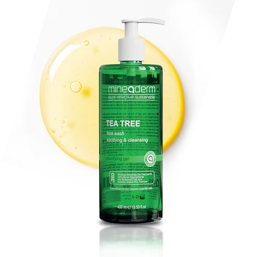 Mineaderm Tea Tree Oil Gesichtswaschgel für fettige & zu Akne neigende Haut – Tägliche Gesichtsreinâ€¦ – Miniatur