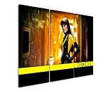Leinwandbild 3 teilig Silk_Spectre_Watchmen_3x90x40cm 