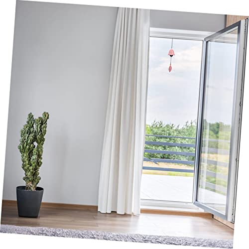 Carillon à vent cloche suspendu extérieur en fer pour balcon et jardin - 3