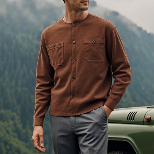 Tee long haut doré polo garcon chemise formelle pour hommes