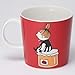 Arabia Ceramic Moomin Mug Cup 10 floz – Little My, Red