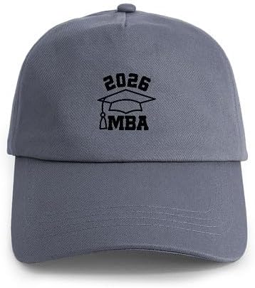 CafePress 2026 MBA Graduate Adjustable Baseball Cap