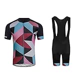 UGLY FROG Rennrad MTB Männer Fahrrad-Club Cycling Team Bekleidung Jersey Shirts Kurze Hosen Set Sportbekleidung DEQTao08