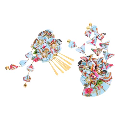 Pins à cheveux japonais en fleurs pour sublimer votre kimono de mariage