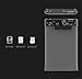ORICO 2.5" USB 3.0 External Hard Drive Enclosure for 2.5 Inch SATA HDD and SSD[Optimized For SSD, Support UASP SATA III]Tool Free- Transparent (2139U3)