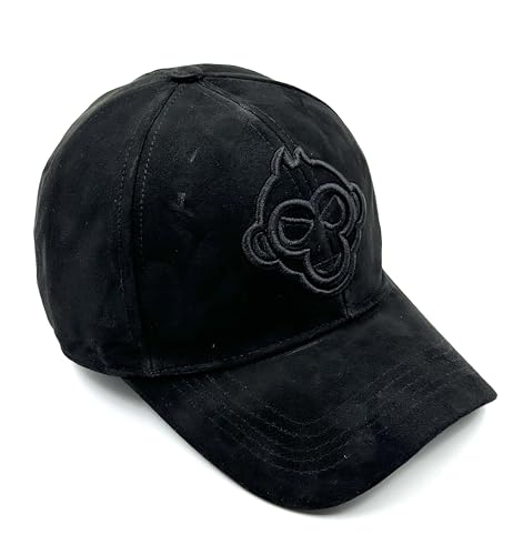 Image of Pure Leather Cap for Mens and Womens Adjustable Cap Cap Pure Suede Leather Cap