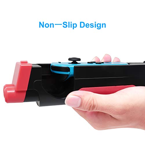 Fastsnail Shooting Gun Compatible With Nintendo Switch/Switch Oled,Fastsnail Replacement For Joy-Con Gun Controller Game Gun Hand Grips Compatible With Nintendo Switch Joycons/Switch Oled #TOP3
