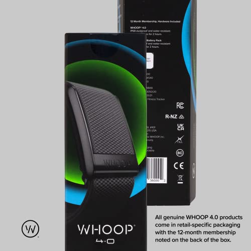 Whoop 4.0 With 12 Month Subscription – Wearable Health, Fitness & Activity Tracker – Continuous Monitoring, Performance Optimization, Heart Rate Tracking – Improve Sleep, Strain, Recovery, Wellness #TOP2