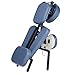 Master Massage Professional Lightweight Portable Massage Chair-Folding Foldable Aluminum Adjustable Tattoo Chair with Wheeled Carrying Case, Aluminum, Blue Master Massage Professional Lightweight Portable Massage Chair-Folding Foldable Aluminum Adjustable Tattoo Chair with Wheeled Carrying Case, Aluminum, Blue