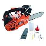 Motosega a Scoppio 2 Tempi 25,4CC – Barra 10” (25 cm), Potenza 1 kW/11500 giri/min, Peso 3,1 kg, Sistema Easy Start, Serbatoio Olio 180 ml, Serbatoio Carburante 260 ml, Uso Professionale