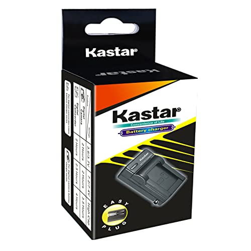 Kastar 3-Pack Baterías y Cargador para Cámaras Mini miniatura 6
