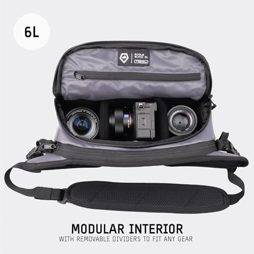 WANDRD ROGUE V1 6L Sling: Compact Camera Sling and Crossbody Bag with Fast Access, 3-Way Carry– Lightweight Everyday Bag Great for Travel, Photography, and Daily Use (Uyuni Purple)2