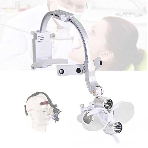 Loupes dentaires avec lampe pour vision claire chirurgie et soins
