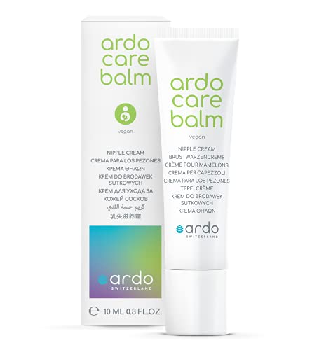 Ardo Care Vegan Balm (10 ml) para mães que amamentam, sem lanolina, oferece alívio rápido e calmante