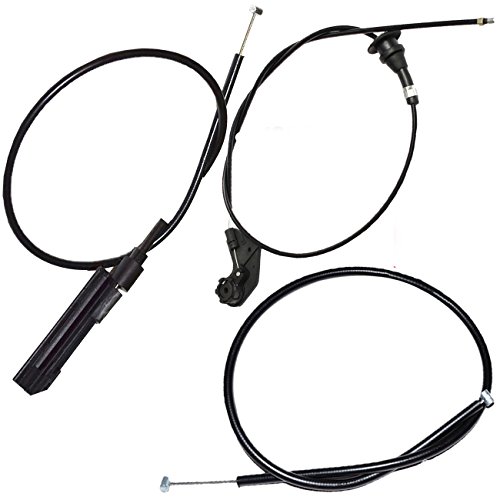 Apdale 3Pcs Engine Hood Release Cable Kit Compatible with BMW E39 525i 528i 530i 540i M5