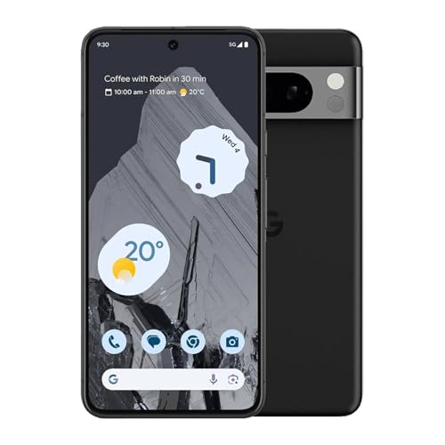 Image of Google Pixel 8 Pro 1TB Factory Unlocked Android Smartphone - Obsidian (Renewed)