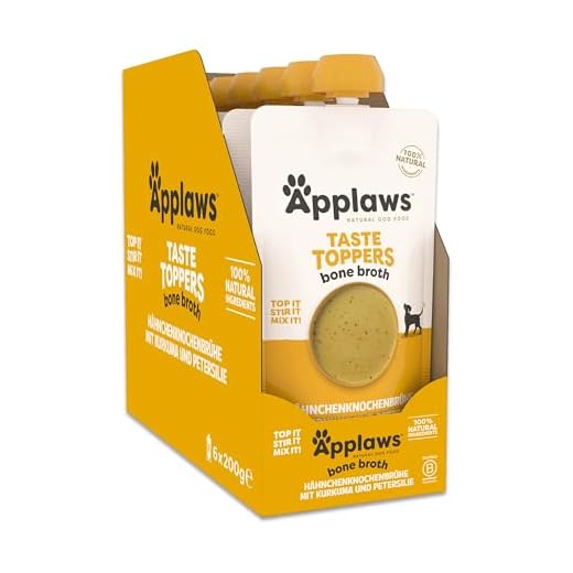Applaws Hühnerbrühe als Hundefutter Topper