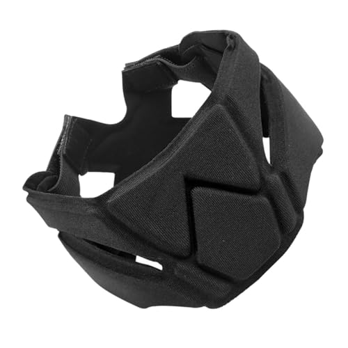 VANZACK Rugby Bump and Girls Sports Helmet High Comfort Ventilated Headguard for Soccer Protectors in Black