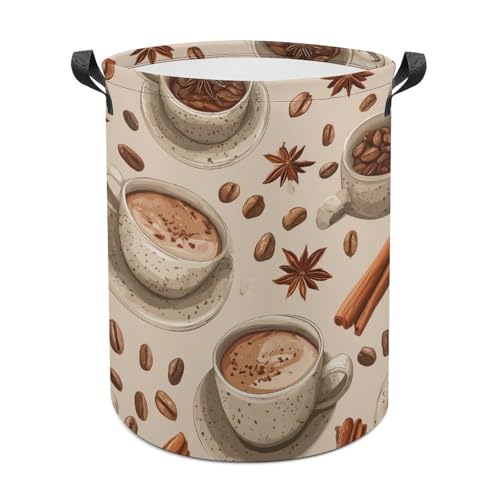 MEIKKO Laundry Basket Collapsible Coffee Cups Spices Beans Organizer Storage