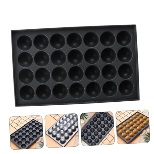 Plaque de cuisson 28 trous en aluminium avec surface lisse pour cuisine DIY créative