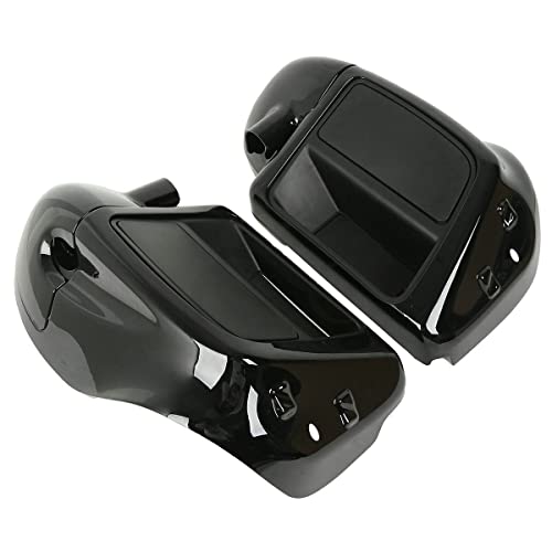 Xfmt 6-1/2" Speaker Box Pod + Lower Vented Fairing Compatible With Harley Touring Flht Flhx Flhr 2014-2022 #TOP2