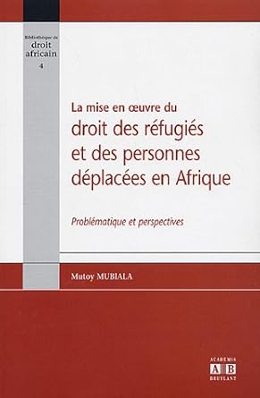 La mise en oeuvre du droit des réfugiés et des personnes déplacées en Afrique: Problématique et perspectives